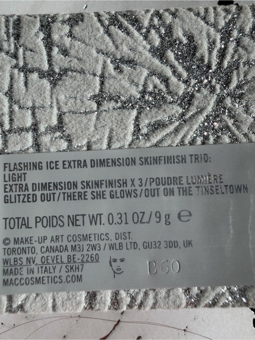 MAC COSMETICS Limited Edition Flashing Lights Extra Dimension Skinfinish Trio- - Picture 7 of 7
